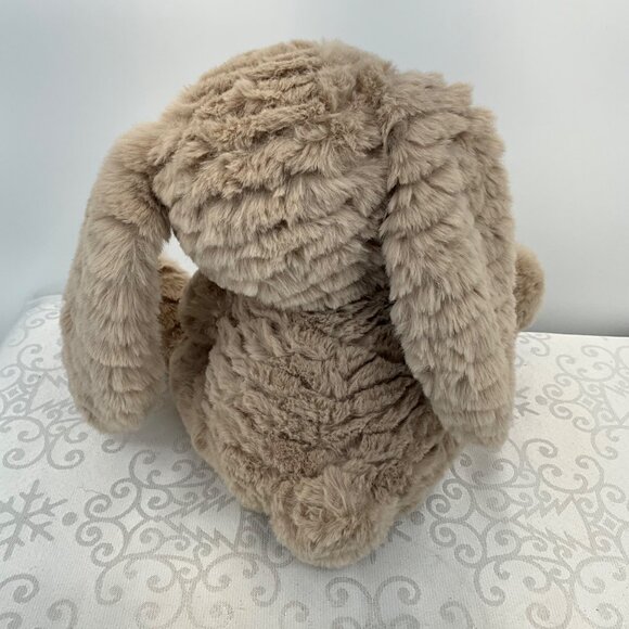 Bearington Plush Bunny Stuffed Animal Tan Fur Long Ears Realistic Detail - Picture 7 of 8
